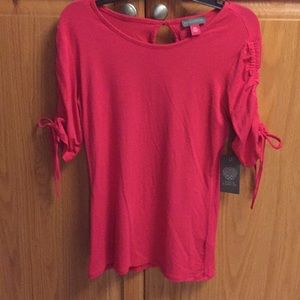 NWT Pink tee by Vince Camino.   XXS.  NWT.